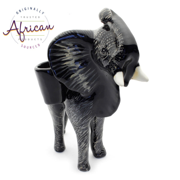 Ceramic 3D Toothpick Holder Elephant