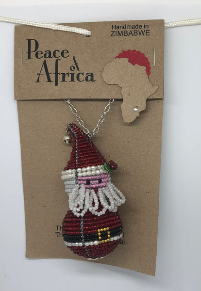 Peace of Africa : Beaded 3D Father Christmas