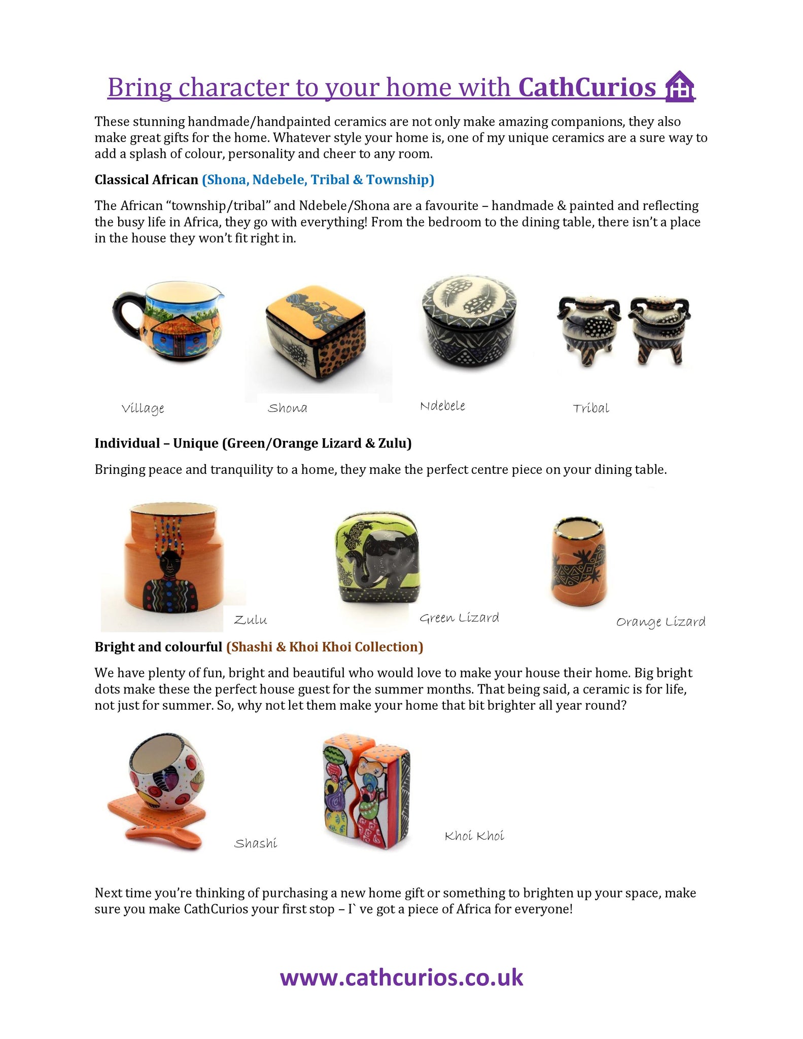 Bring character to your home with CathCurios 🏠