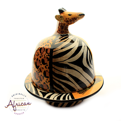 Ceramic Domed Butter Dish Shona