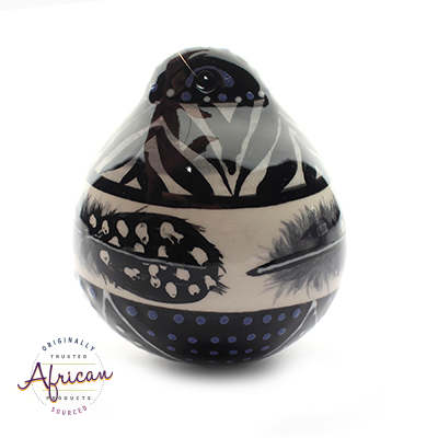 Ceramic Christmas Ball Decoration Ndebele