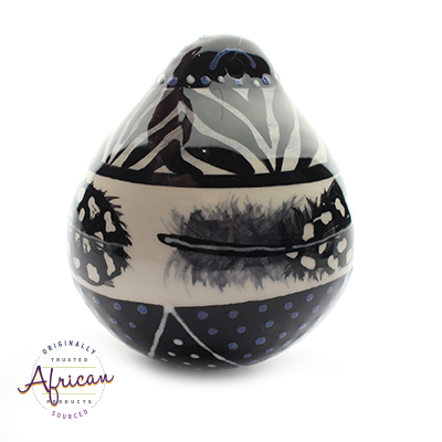 Ceramic Christmas Ball Decoration Ndebele