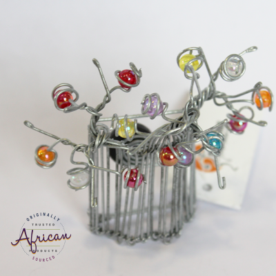 Beaded Magnet - Baobab Tree