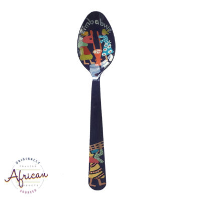 Painted Teaspoons - Fridge Magnet: Making Mealiemeal