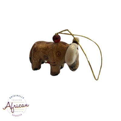 Ceramic Christmas Decoration Buffalo