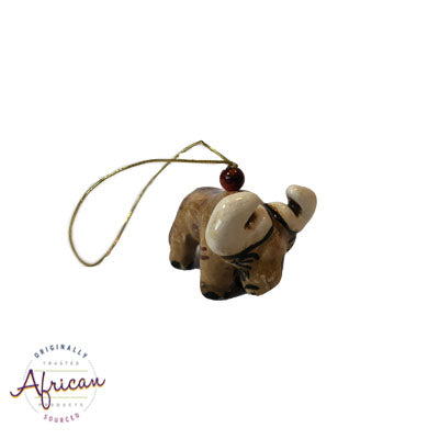 Ceramic Christmas Decoration Buffalo