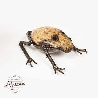 Recycled Metal Frog