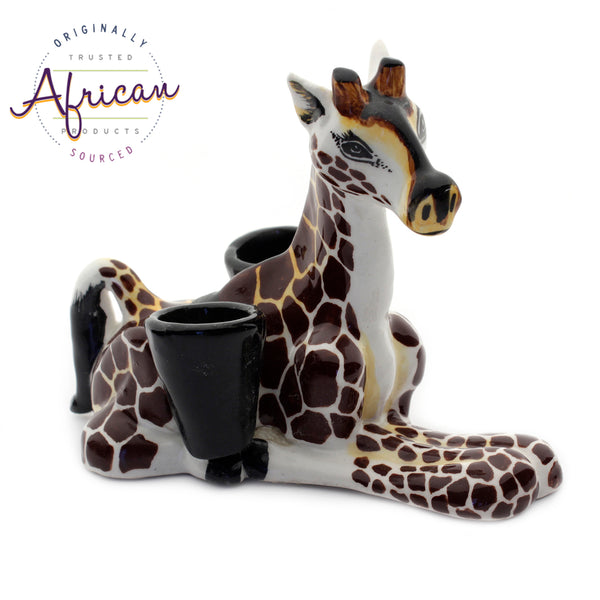 Ceramic 3D Toothpick Holder Giraffe
