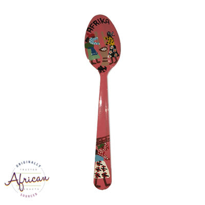 Painted Teaspoons - Fridge Magnet: Making Mealiemeal