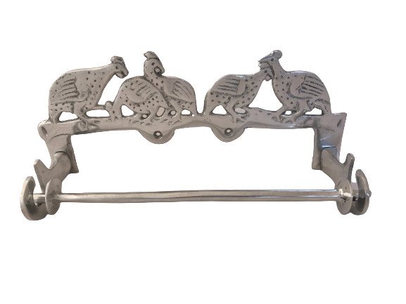 Simpli Simbi - Kitchen Paper Towel Holder/Rail (Guinea Fowl)
