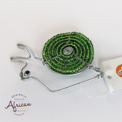 Beaded Magnet - Snail