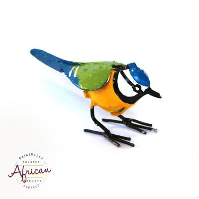 Recycled Metal Blue Titbird